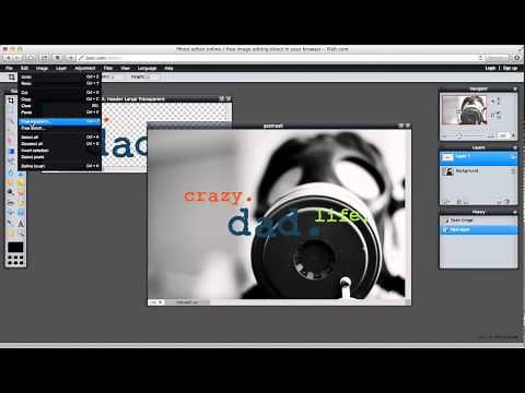 How to Add a Transparent Logo to an Image with Pixlr