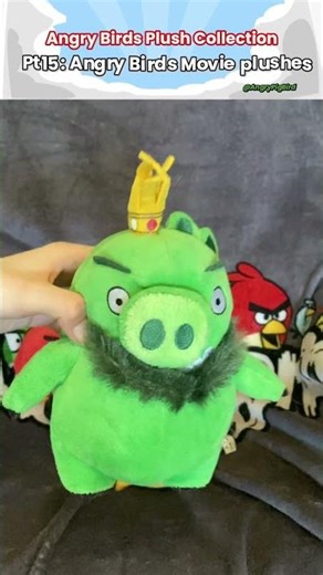 Part of My Angry Birds Plush Collection: Movie plushies #angrybirds #plush #shorts #plushtoys