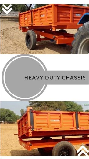 3-Way Tipping Trailer | Tractor Trailer | Agricultural Trailer by Agrovision