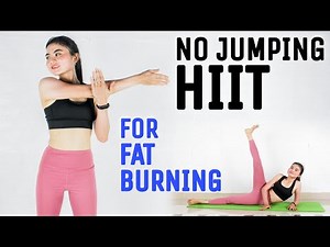 8 MINS BEGINNERS HIIT WORKOUT FAT BURNING | No Jumping