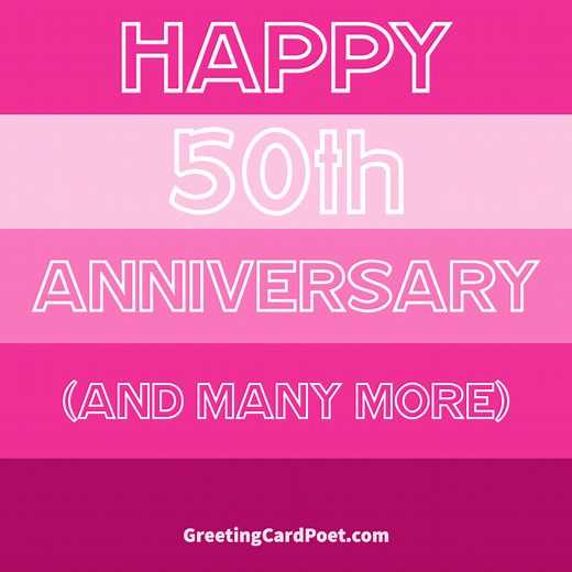 75 Happy 50th Anniversary Messages Straight From The Heart