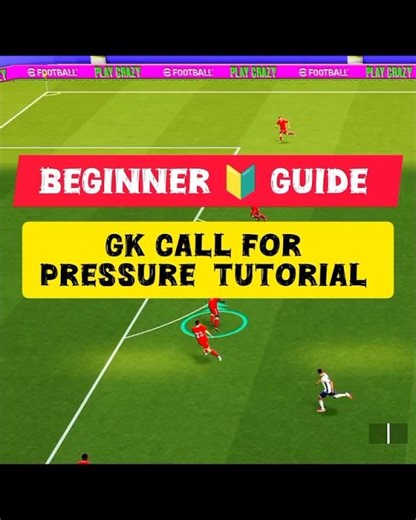 GK Call For Pressure Tutorial 😍#efootball #pes #efootball2026 #beginnerguide