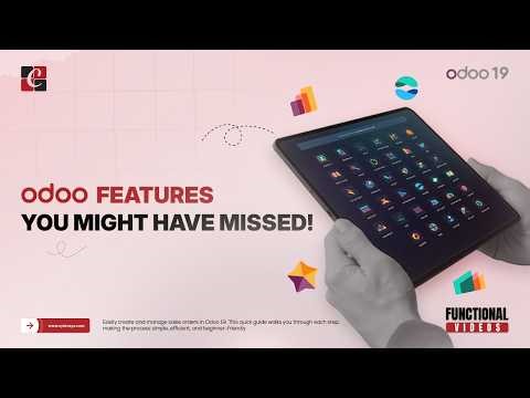 From Beginner to Pro: 22 Odoo 19 Features You Can’t Ignore | Odoo 19 | Odoo 19 Functional Tutorials