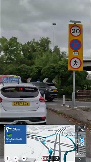 Cardiff (Llanishen), Driving Test Route 1