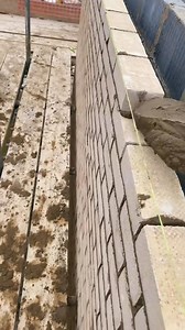 Keeping it straight and tight! The string line is the bricklayer's best friend. Getting this next course of bricks ready. 🧱 #foryoupage #brickwork #precision #tradielife #building | Jack Contruction