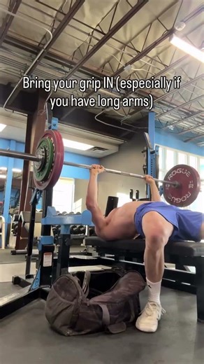 STOP Benching With A Wide Grip ‼️