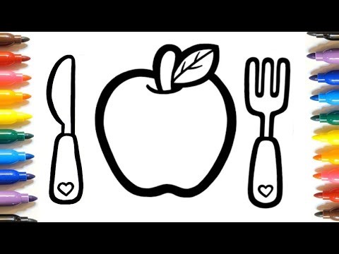 How to Draw Kids Meal 🍔🍟🥤 | Easy STEP BY STEP | Kids Drawing and Coloring