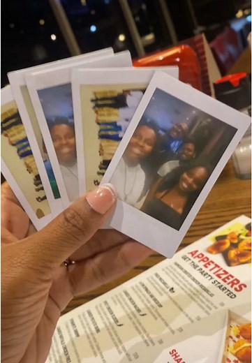 Surprising Friends with Polaroids at Graduation