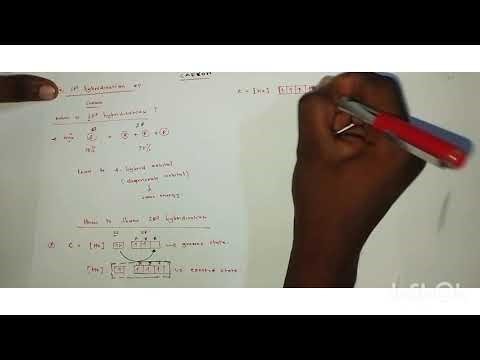 Sp3 hybridization explained in Swahili