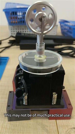 Our mining rigs are still hot enough to power an engine! 🔥