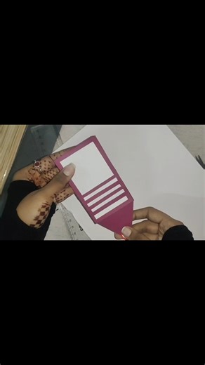 Waterfall card making Tutorial ✨ #shorts #diy #valentinesday #handmade #crafts #viral #fyp