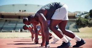 Athlete Group People Race Start Fitness Stock Footage Video (100% Royalty-free) 3718082407 | Shutterstock