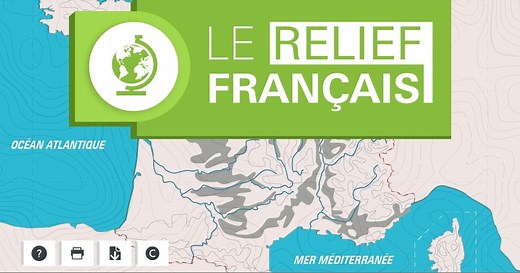 Le relief français