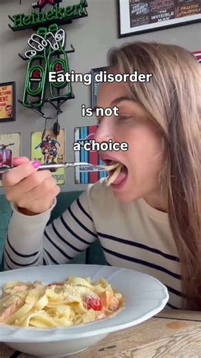 Eating disorder is not a choice but weather you act on it IS
