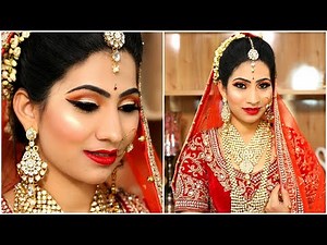 बिना ब्यूटी पार्लर Bridal Makeup कैसे करें - Step By Step Tutorial for Beginners | #Sale #Anaysa