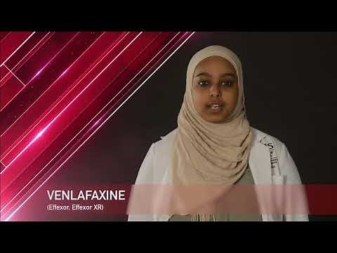 Venlafaxine, or Effexor, Effexor XR Information (dosing, side effects, patient counseling)