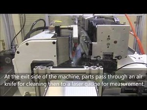 Centerless Grinders | Glebar's GT-610 Thrufeed Grinding Automotive Valve Seat with Automation