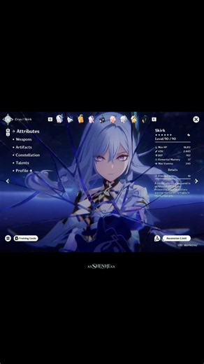 Skirk UI Edit | Genshin Impact #genshinimpact #skirk