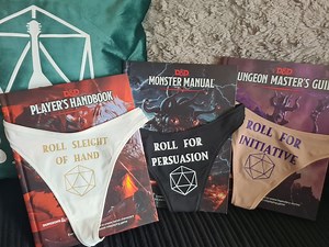 D&D Underwear: Roll for Persuasion/initiative/sleight of Hand - Geeky Gift - Etsy