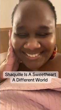 Shaquille on A Different World is not a stereotypical jock! He’s fine, kind, sweet. #adifferentworld