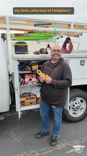 Every tech has their go-to tools – this pro rolls deep with Fieldpiece. 🔧💪 What’s in your lineup? #fieldpiece #hvacr #hvactech #fieldpiecetools | Fieldpiece Instruments