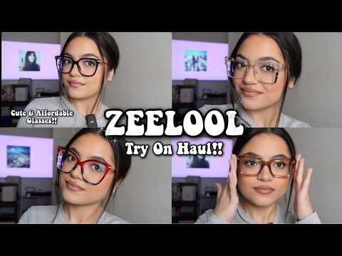 Zeelool Try On Haul! | Cute & Affordable Prescription Glasses 🩷