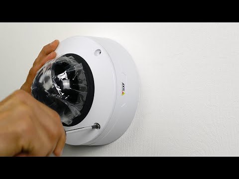 How to install AXIS Q3536-LVE and AXIS Q3538-LVE