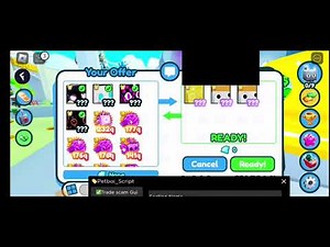 Pet simulator x Trade scam script [Crash method]