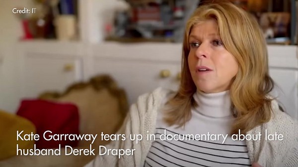 WATCH: Kate Garraway tears up in documentary about late husband Derek Draper