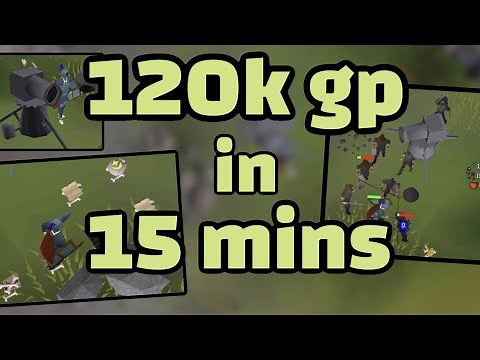 OSRS - 120K GP IN 15 MINS - TACKLING ORGANIZED CRIME - EASY MONEY MAKER
