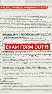 IGNOU Exam Form December 2025 | Last Date, Fees & Guidelines