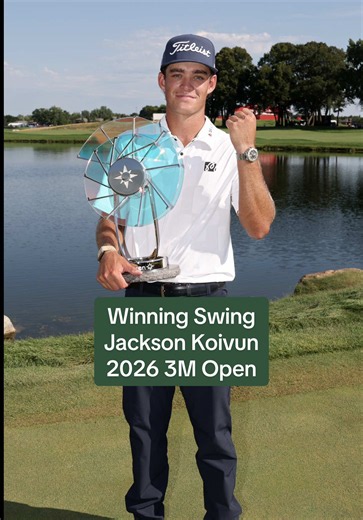 Jackson Koivun Winning Swing: 3M Open 2026 Tips from Martin Hall