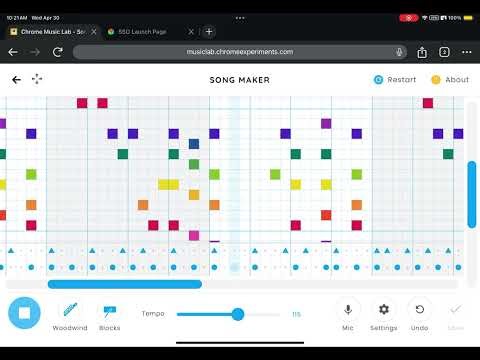I made all my fellas on chrome music lab with my own beat