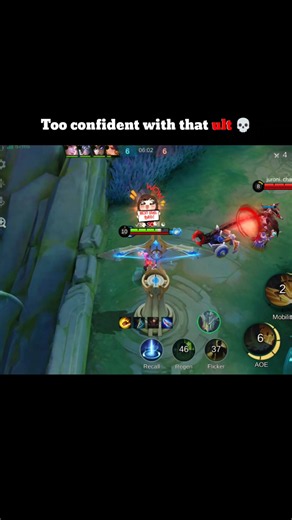 Bro trusted his ult a little too much💀 #shorts #chou #mlbb