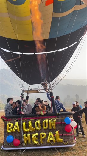 Valentine's Day Balloon Adventure in Nepal