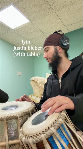 @justinbieber this sounds like spring bro #lyin #justinbeiber #cover #sehaj #tabla