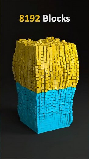 3D Block Simulation 🔥 Satisfying ASMR