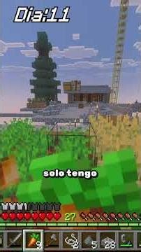 I went back to Minecraft Skyblock and this is everything I did today #shorts