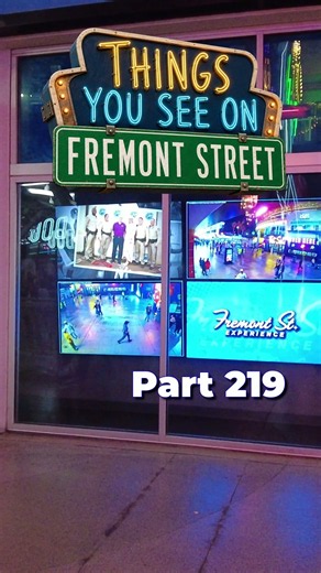 Things you see on Fremont Street - Part 219 | #fremontstreet #lasvegas #fremontstreetexperience
