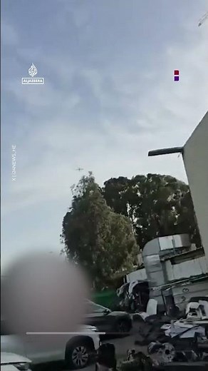 Video shows drone exploding in northern Israel | AJ #shorts