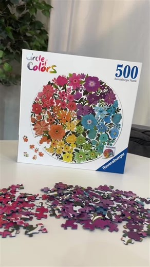 Ravensburger Circle of Colors Puzzle Timelapse