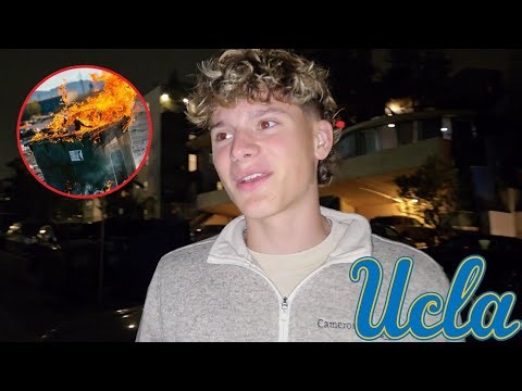 UCLA STUDENTS WERE NOT HAPPY ABOUT THIS...