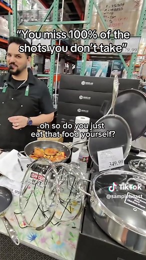Costco Samples: You Miss 100% of the Shots