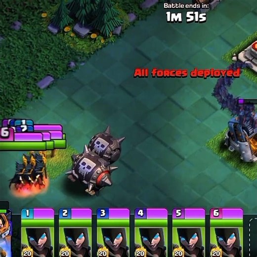 builder base funny failure COC video 🥴🥲#gaming #supercell #coc #shorts