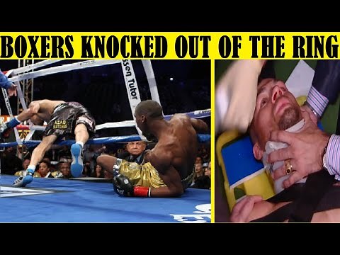Top 10 Boxers That Fell Through The Ropes and Out of The Ring