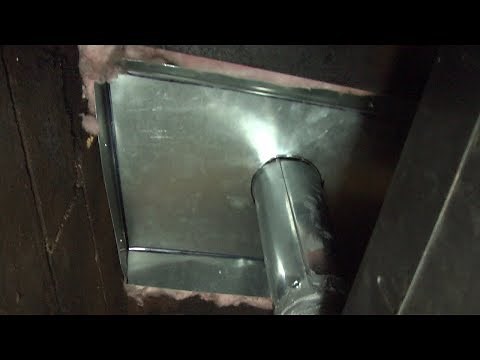 Whitfield WP2 Advantage Wood Pellet Stove Fireplace Insert Block-off Plate Install