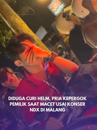 Viral Pencurian Helm di Malang Setelah Konser NDX