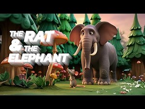 The Rat & The Elephant | Aesop’s Fable & Life Lesson | Learn English through Storytelling