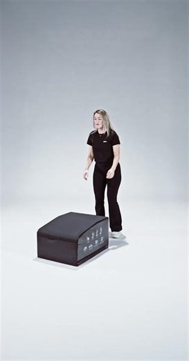 Hip Thrust Box for Glute Training | Versatile Home & Gym Lower Body Workout Tool