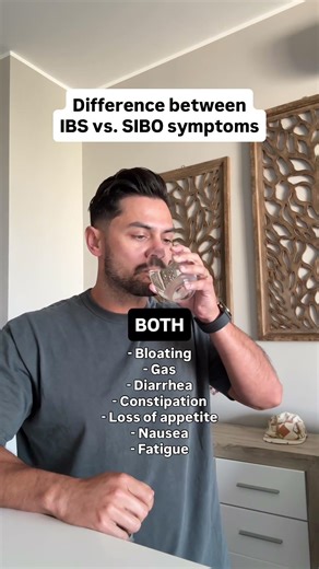 Difference between IBS vs. SIBO Symptoms